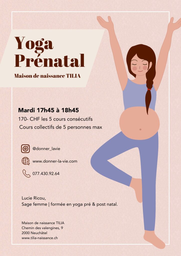 Yoga Prénatal @ Maison de Naissance Tilia